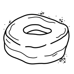 Fried Dough Illustration